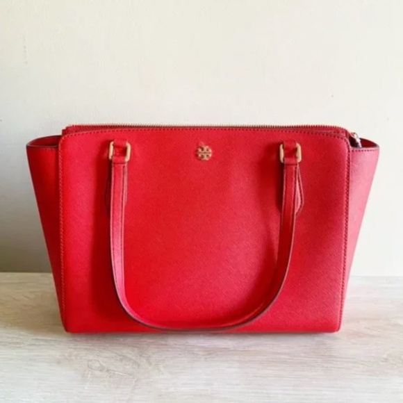 Tory Burch Handbags - tory burch red small tote bag 🌼